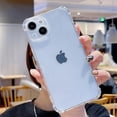 thumbnail image 1 of Carcasa transparente a prueba de golpes para IPhone, funda protectora de lujo para IPhone 13, 14, Pro Max, 12, 11 Pro, X, Xs, XR, Max, 7, 8 Plus Fivean unisex, 1 of 2