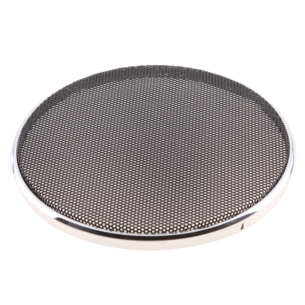 2pcs 4"inch 130mm Speaker grilles protective Speaker Plastic decorative circle 