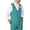 Teal Green, variant on Mens Suit 2 Piece Slim Fit Suit for Wedding Vest Pants Suit for Wedding Groom Formal Business Sky Blue L