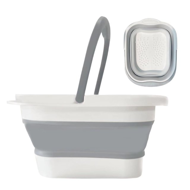 Bañera de masaje plegable para pies WMHYLYH de 15 litros