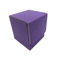 thumbnail image 2 of TISHITA Trading Card Deck Box Closure with Card Divider Collectible Container Violet, 2 of 8