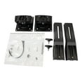 thumbnail image 4 of Ergotron Tall-User Kit for WorkFit Dual - Mounting kit (2 pivots, 2 riser brackets) - for 2 LCD displays - black - screen size: up to 24" - for WorkFit Dual Monitor Kit; WorkFit-A Dual with Worksurface+, with Suspended Keyboard, Dual, 4 of 7