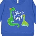thumbnail image 3 of Inktastic Gigi Boy Grandson Dinosaur Toddler Sweatshirt, 3 of 4