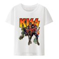 thumbnail image 1 of Camiseta Vintage de verano para Mujer, Tops divertidos con cuello redondo, Camisetas estampadas informales para hombre, Ropa de calle Unisex, 1 of 7