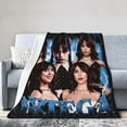 thumbnail image 2 of Jenna Actor Ortega Throw Blanket Flannel Blanket Warm Soft Microfiber Blanket for Living Room Couch Sofa Bedroom Decor Gifts 40""x30"", Black, 2 of 5