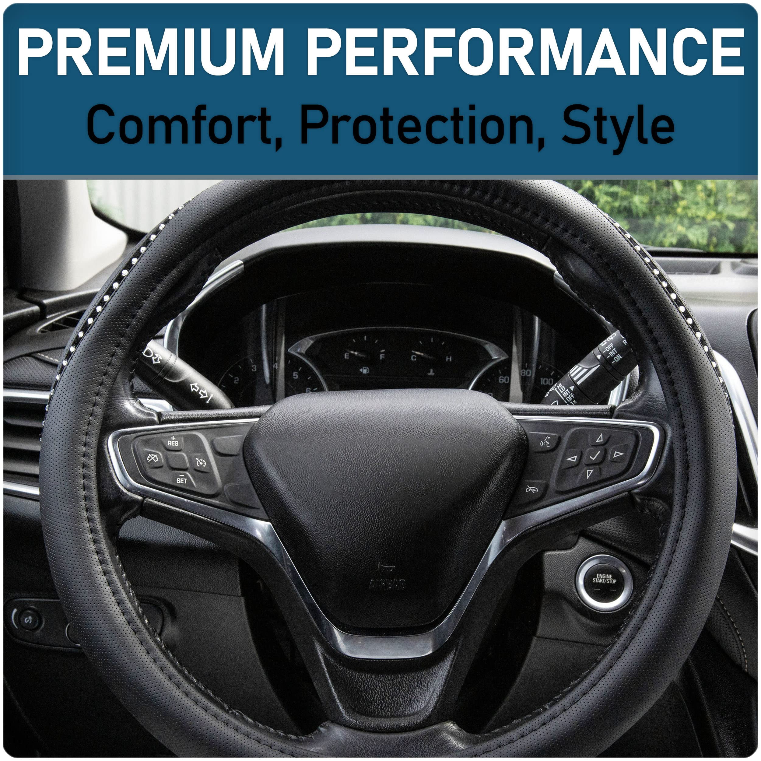 Custom Grip Couvre volant noir Rope Bling TPE Core Couvre volant noir Rope Bling TPE Core