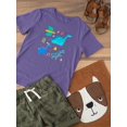 thumbnail image 3 of Cute Colored Dinos T-Shirt Toddler -Image by Shutterstock,  4 Toddler, 3 of 4