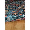 thumbnail image 6 of Contemporary Home Living 2.25' x 3.25' Floral Medallion Area Throw Rug - Blue, 6 of 8