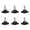 M5X16, variant on MOMOJIA 6Pcs Hand Screw 5mm Thumb Screw Knob Plastic Button Head Ergonomic Knob