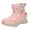 Beige, variant on Afuyipoi Kids' Snowflake Print Winter Snow Boots Warm Fleece Lined Outdoor Active Sport Boots Size 9.5 Little Kid - 3 Big Kid Dark Blue Size 13 Little Kids