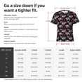 thumbnail image 4 of Naloa Rose Flowers Men's T-Shirt Sport T-shirt Men's Basic Tee Casual Men's Shirt, Round Neck, Short Sleeves - Large, 4 of 5