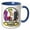 Blue/White, variant on 3drose, Funny Worlds Greatest Gamer Ii Cartoon, 11oz Two-tone Red Mug