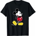 thumbnail image 1 of Disney Mickey Mouse Pose Classique Personnage Authentique T-Shirt Toutes Tailles P-5TG, 1 of 4