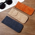 thumbnail image 2 of Eyeglasses Pocket Lichee Pattern Wear-resistant Fine Texture No Deformation Store Glasses Eyewear Accessories High-end Sunglasses Glasses Gadget Storage Pouch for Outdoor, 2 of 8