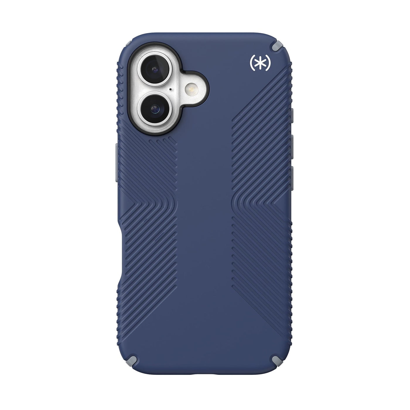 Speck Presidio2 Grip MagSafe for Apple iPhone 16 Case, Coastal Blue/Dust Grey