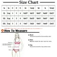 thumbnail image 3 of MGDXOX Tankini Swimsuits for Women Two Piece Bathing Suits Wrap Strapless Tankini Tops Bandeau Bathing Suit Blouson Swimsuit Pink XXXL, 3 of 5