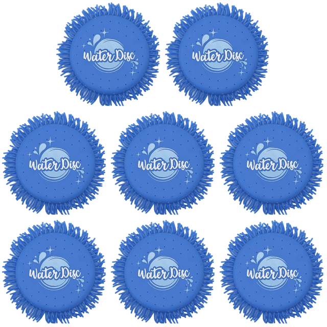 Splash Water Flying Disc Toys Piscina para Y Adultos () Azul