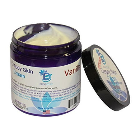 Extreme Crepey Skin Body & Face Cream With Hyaluronic Acid, Alpha Hydroxy and More, by Diva Stuff