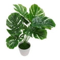 thumbnail image 5 of Monyance Artificial Monstera Pot Faux Monstera Plant in Pot for Home/Office Decoration(19.69X13.78X13.78Inches), 5 of 10
