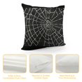 thumbnail image 4 of Halloween Spiderwebs Pillow CoversInch Black and White Grunge Background Decorative Throw Pillow CoversCushion Case for Sofa Couch, 4 of 5