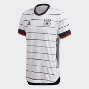 adidas 2020-21 Germany Home Authentic Jersey - White-Black S