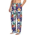 thumbnail image 5 of Cauagu Starfish And Turtle Mens Pajama Pants Sleep & Lounge Pants,PJ Bottoms with Pockets-XX-Large, 5 of 7