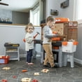 thumbnail image 4 of Atelier pour enfants Step2 Pro Play et Banc d'utilité avec étau à ressort fonctionnel, pièces en Durafoam de bois de jeu, perceuse factice et perceuse à colonne, marteau et scie à main, 4 of 5