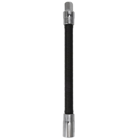 

Wrench Extension Rod Bendable Universal Flexible Shaft Sleeve Extension Bar for Factory Workshop Black 1/2