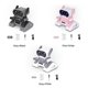 thumbnail image 2 of 26-27 Robot Toys, Rechargeable Remote Control Robot Toys, Kids RC Robots with LED Eyes, Flexible Head & Arms, 2 of 5