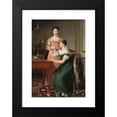 thumbnail image 2 of Christoffer Wilhelm Eckersberg 14x18 Black Modern Framed Museum Art Print Titled - Mendel Levin Nathanson's Elder Daughters, Bella and Hanna (1820), 2 of 5