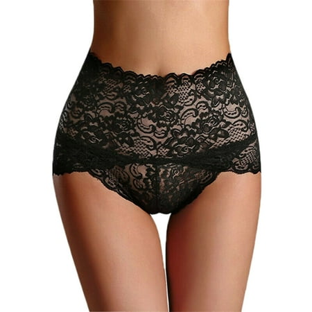 

Women Seamless Lace Panties Breathable High Waist Butt Lift Briefs Underwear