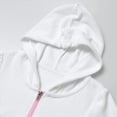 thumbnail image 6 of Xudanell Girls Swimsuit with Skirt Hooded Bathrobe Dress Little Girls Swim Cover up Toddler Bathing Suit Girl for Beach White 8-9 Years, 6 of 9