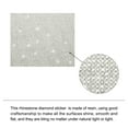 thumbnail image 3 of Unique Bargains Bling Rhinestone Sheet Self Adhesive Sticker 9.44 x 7.87 Inch DIY Car Decoration Sticker White, 3 of 6