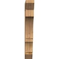 thumbnail image 2 of Ekena Millwork 6"W x 32"D x 44"H Balboa Slat Rough Sawn Bracket, Western Red Cedar, 2 of 4