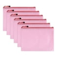 thumbnail image 1 of Desiderio Bolsa de Archivo Transparente de 4 Piezas Bolsa de Datos con Cremallera Tienda de Papel de Prueba de cuadrícula de Archivo de plástico A4, Rojo, 1 of 5