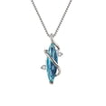 thumbnail image 1 of Xihbxyly Collar de Amatista, Romántico Colgante de Aleación, Elegante Cadena de Clavícula, Joya Impresionante para Mujer, Versátil para Cualquier Ocasión, Gran Idea de Regalo, Longitud de 45 Cm., 1 of 1