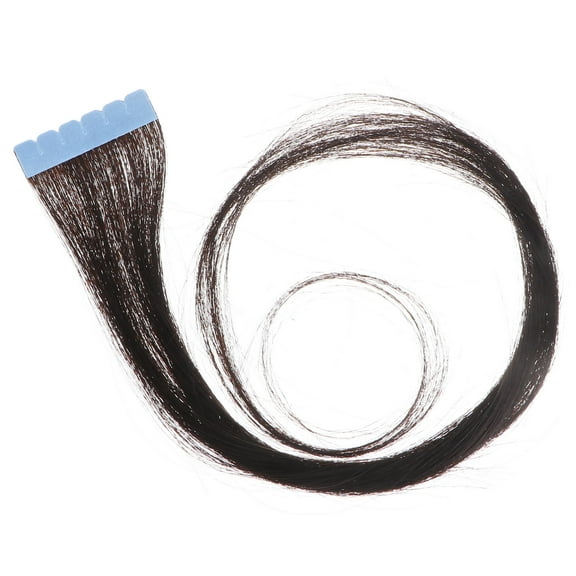 OFFIGAM Clip-In Human Hair Extensions for Party, Reusable 1 Piece, Natural Look, Easy to Use, and Lightweight