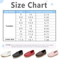 thumbnail image 6 of Toddler Little Kids Boys Girls Loafers Dress Shoes Soft Sip On Moccasin Flat Boat Casual Shoes, 6 of 6
