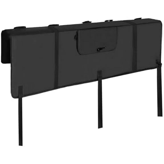 Tailgate Protection Pad with Tool Pockets, 52" Mountain MTB Bike Carrier Bicycle Rack Cover Protection Mats, Tailgate Bike Pad with Handle Flap.$$Sport & Recreation Other