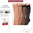 thumbnail image 4 of Women's Full Support Knee Highs, 4 of 4
