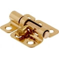 thumbnail image 2 of Hillman 852248 2 in. Solid Brass & Bright Brass Mini Barrel Bolt, 2 of 2