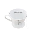 thumbnail image 2 of Filtro de café Cone Fino de porcelana blanca fina #4, 8-12 tazas, 2 of 7