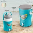 thumbnail image 3 of 3-Gallon Water Cooler and 1-Gallon Water Jug Set – Insulated Beverage Cooler Dispenser with Pull Tap Spout – Leakproof Sports Water Jug with Drinking Spout – Jug Water Bottle for Camping, Outdoor, 3 of 8