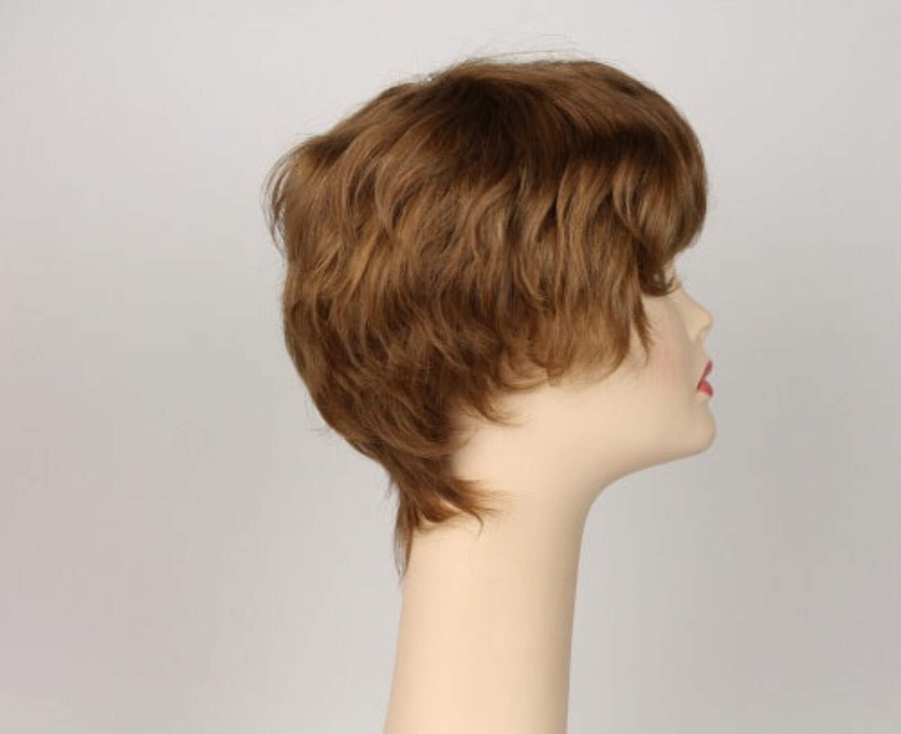 European Human Hair Freeda Wig Dark Blonde Linda Size M