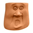 thumbnail image 1 of Price Drop Flower Pots Decorated With A Caricature Of A Face Funny Potted Resin Ornaments, 1 of 5