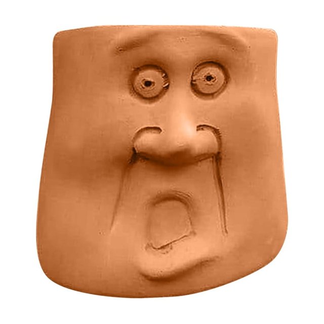 Price Drop Flower Pots Decorated With A Caricature Of A Face Funny Potted Resin Ornaments