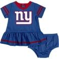 thumbnail image 1 of Gerber Vestido De Jersey Nfl Para Niña Y Cubrepañal, Color Del Equipo, 18 Meses, 1 of 1