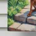 thumbnail image 4 of Redbone Coonhound Spring Path House Flag, 4 of 5