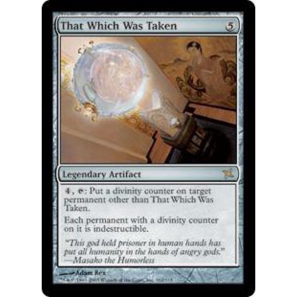 Mtg Betrayers Of Kamigawa That Which Was Taken [Foil] - Walmart.com
