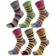 thumbnail image 1 of Women Toe Socks 5 Finger Cotton Wicking Athletic 6 Pack (random Color), 1 of 5
